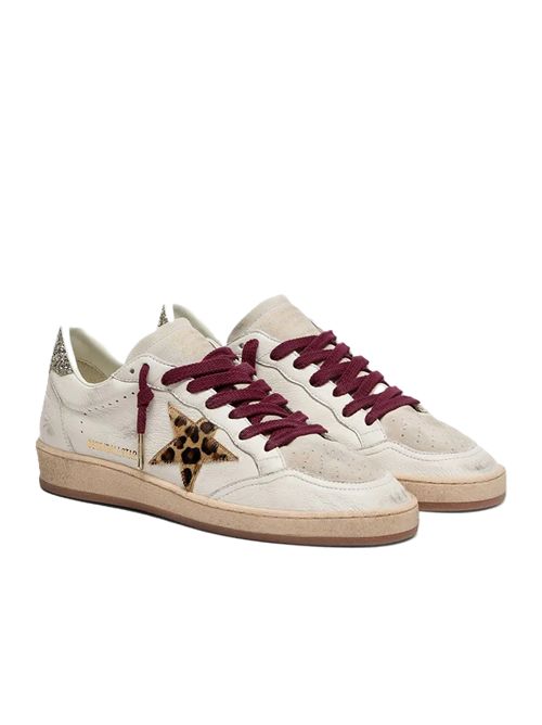 Golden Goose White/Grey/Horsy/Platinum ballstar Golden Goose | GWF00117F00806812382